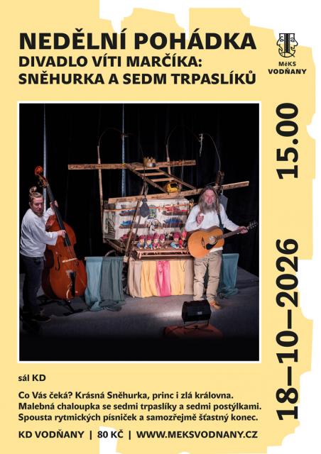 Divadlo Víti Marčíka | Sněhurka a sedm trpaslíků