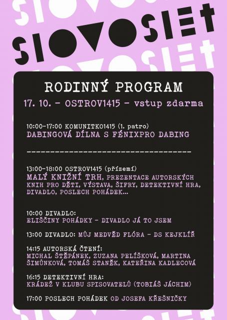 Slovoslet - Rodinný program