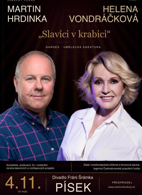 Slavíci v krabici s hostem Helenou Vondráčkovou