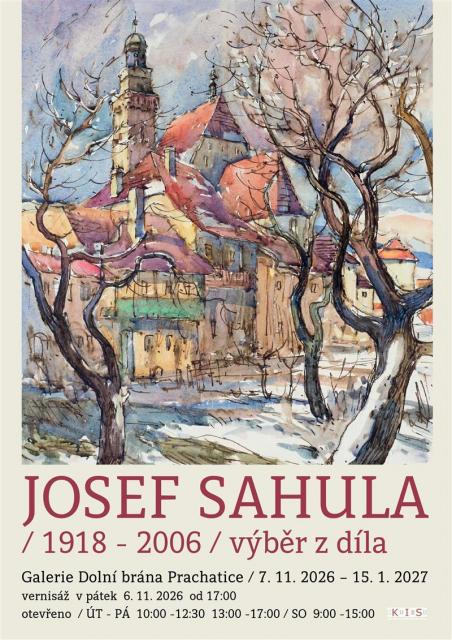 Vernisáž: Josef Sahula