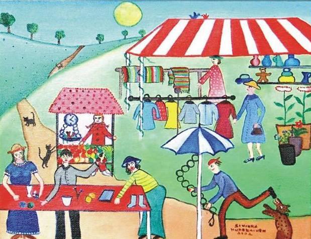 Bleší trh v Habeši