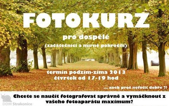 Fotografický kurz pro dospěláky
