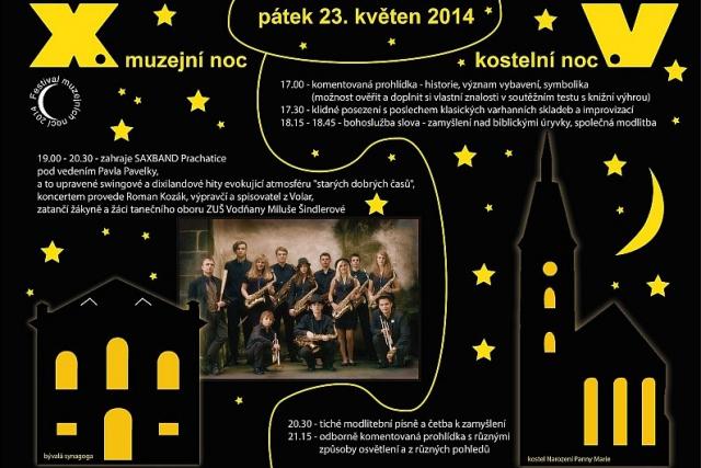 Muzejni a Kostelni noc ve Vodňanech