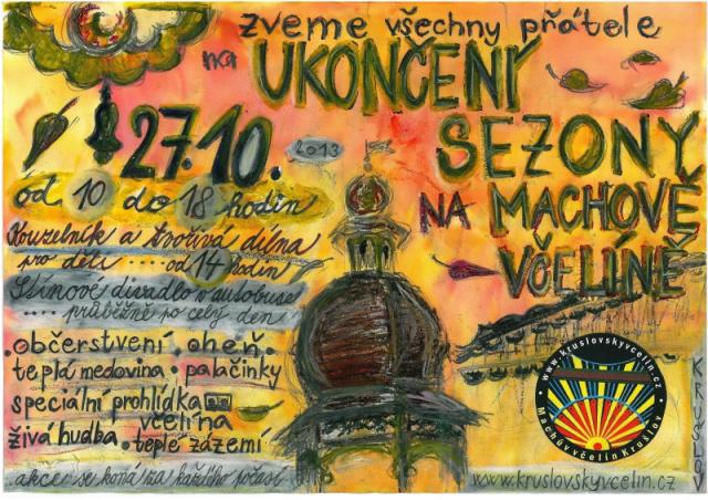 Ukončení sezony na Machově včelíně