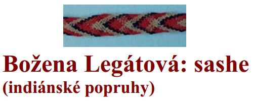 Tvořivý podvečer – sashe (indiánské popruhy)
