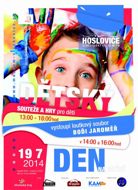 Dětský den na mlýně v Hoslovicích