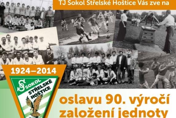 Oslava 90. výročí  založení jednoty ve Střelských Hošticích