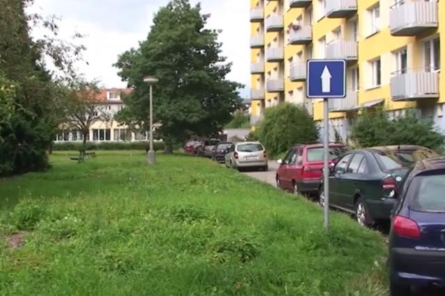 Úpravy na sídlišti Stavbařů