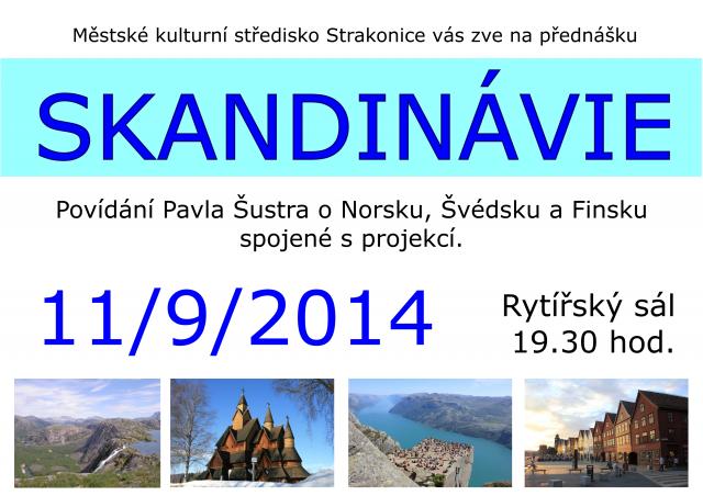 Přednáška Pavla Šustra o Skandinávii