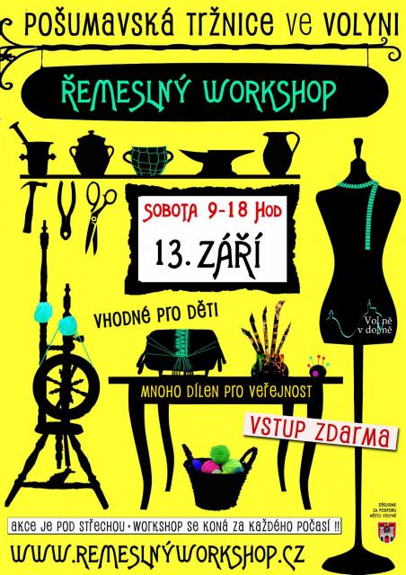 Řemeslný workshop Volyně