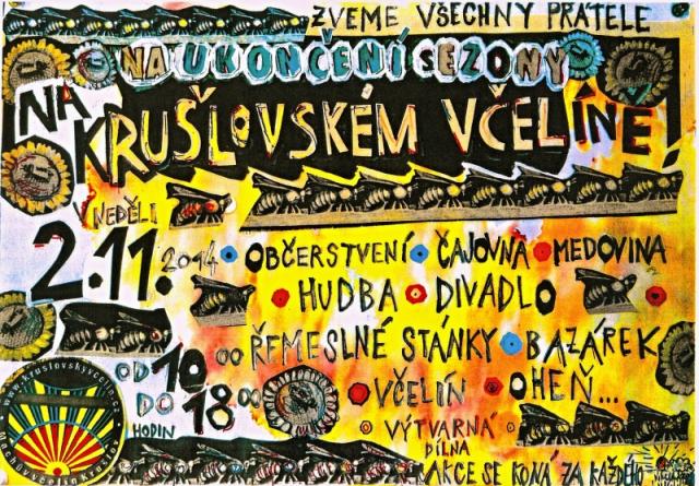 Ukončení sezony na krušlovském včelíně