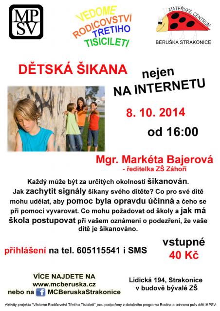 Šikana nejen na internetu