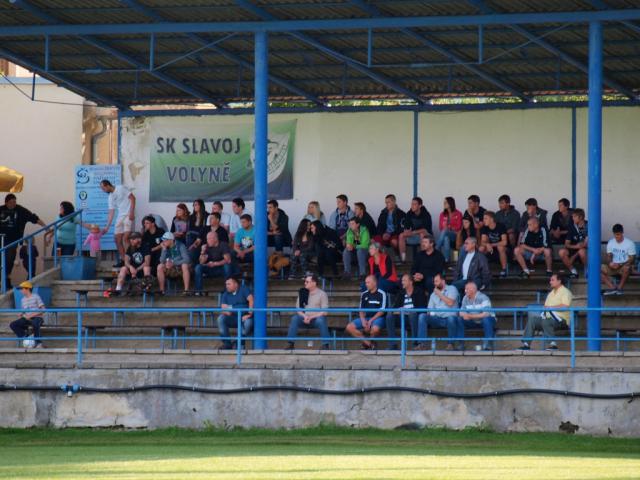 Fotbalisté Volyně po dobrém výkonu remizovali se Čkyní