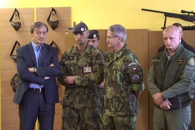 Ministr obrany ve Strakonicích