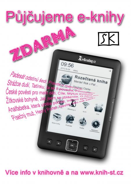Šmidingerova knihovna půjčuje e-knihy