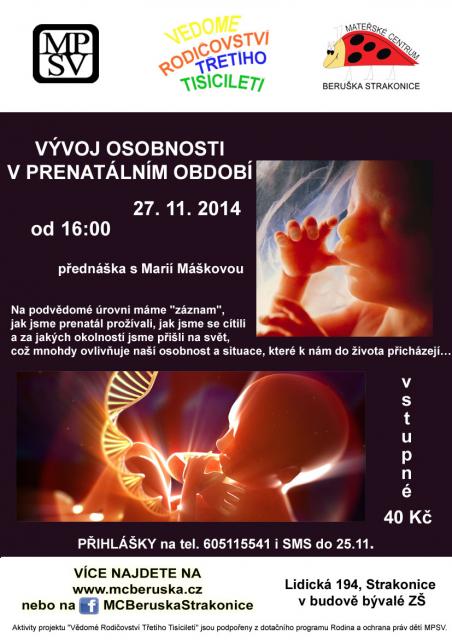 Vývoj osobnosti v prenatálním období