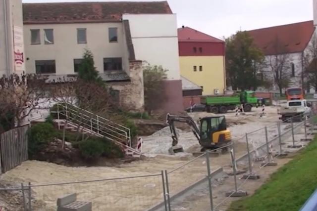 Nové parkoviště ve Strakonicích