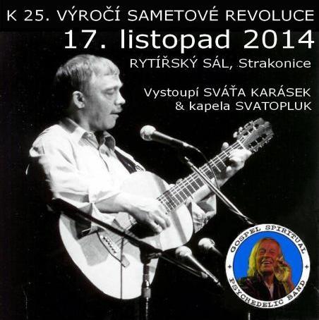 Koncert k 25. výročí sametové revoluce