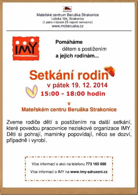 Setkání s o.s. IMY