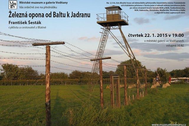Železná opona od Baltu k Jadranu