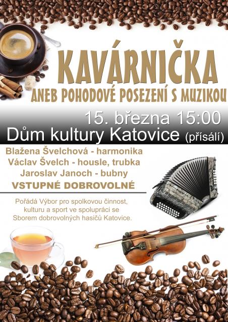 Kavárnička aneb pohodové posezení s muzikou