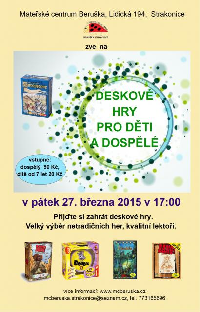 Deskové hry pro děti a dospělé