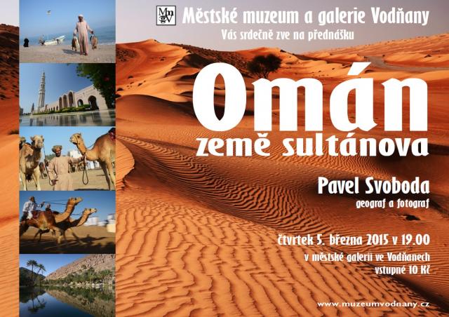 Omán země sultánova