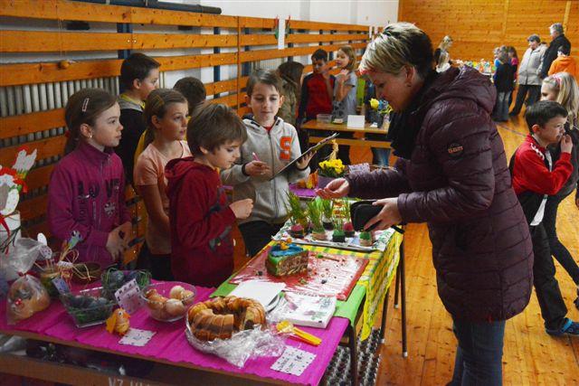 Velikonoční jarmark v ZŠ a MŠ Volenice