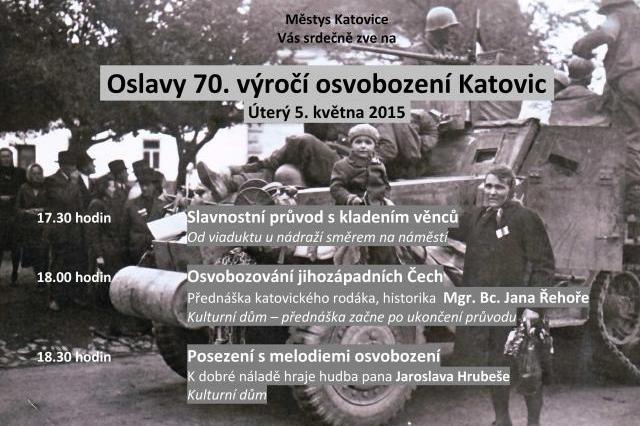 Oslavy 70. výročí osvobození Katovic
