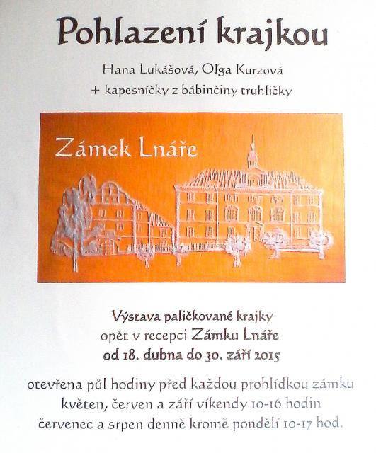 Výstava paličkovaných krajek