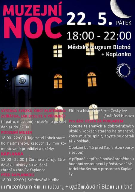Muzejní noc 2015 v Blatné