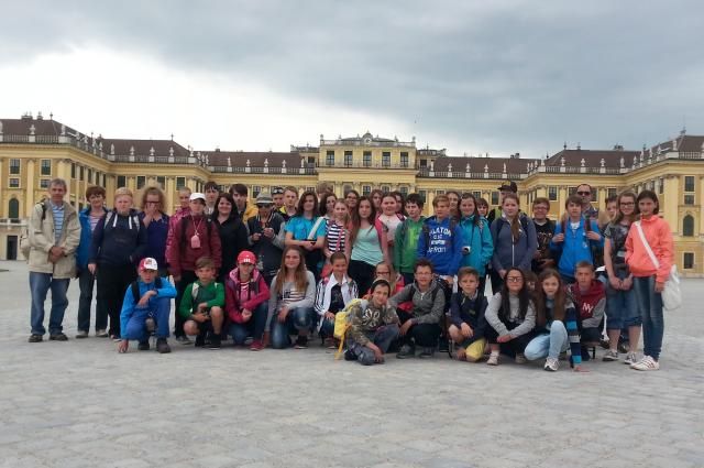 Žáci štěkeňské základní školy se podívali do Vídně