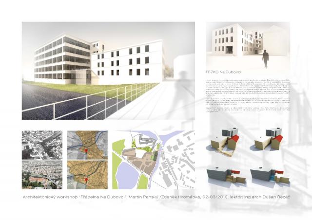 Návrh konverze přádelny Na Dubovci – 2. část