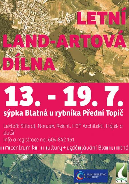 Letní krajinářská dílna na sýpce v Blatné