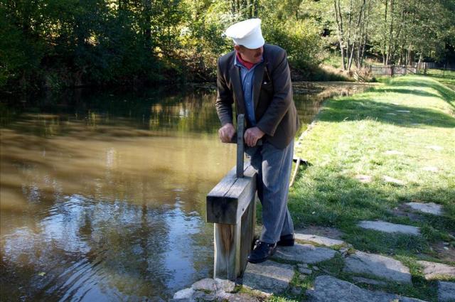 Den mlynářů ve vodním mlýně v Hoslovicích