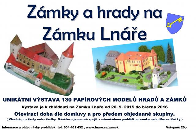 Zámky a hrady na Zámku Lnáře