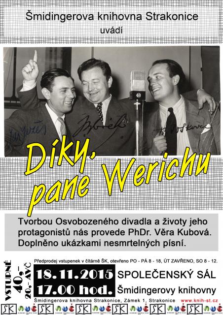 Díky, pane Werichu