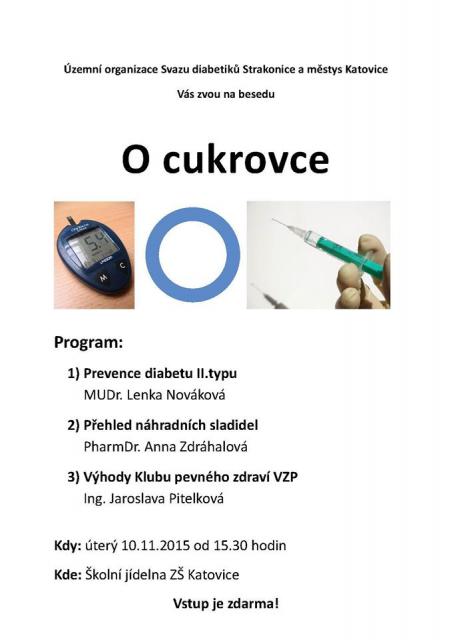O prevenci cukrovky