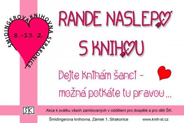 Rande naslepo s knihou