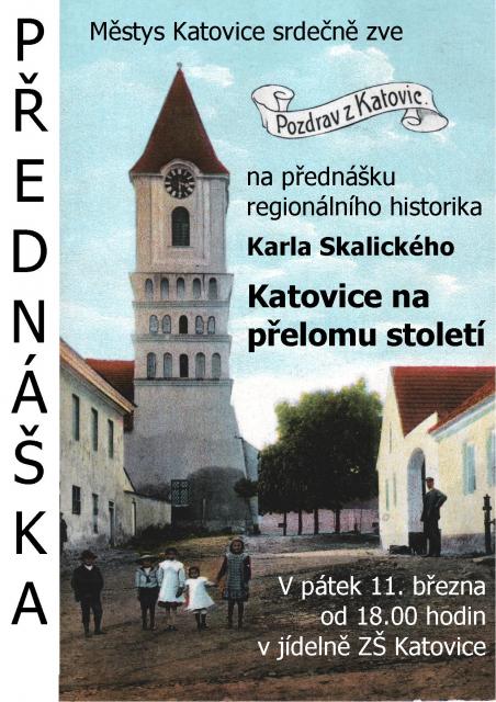 Katovice na přelomu století - přednáška Karla Skalického