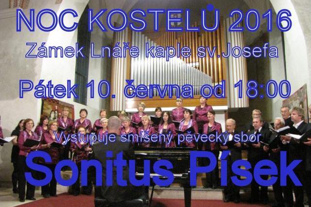 Koncert smíšeného pěveckého souboru Sonitus Písek