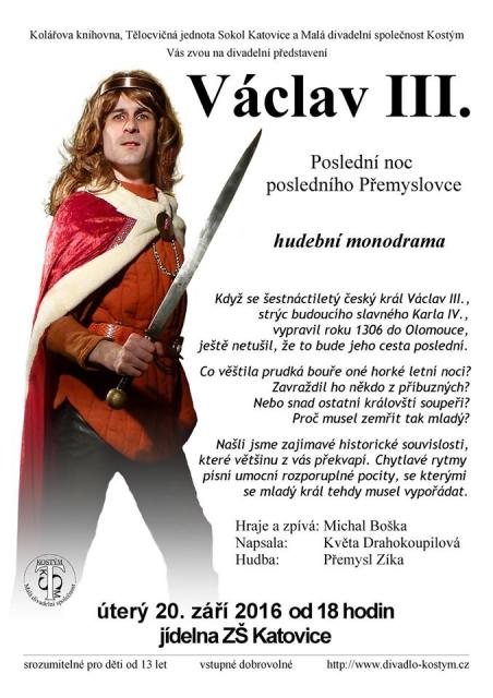 Václav III - poslední noc posledního Přemyslovce