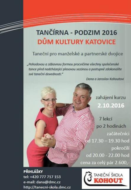 Tančírna - podzim 2016