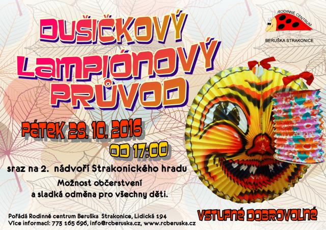 Dušičkový lampionový průvod