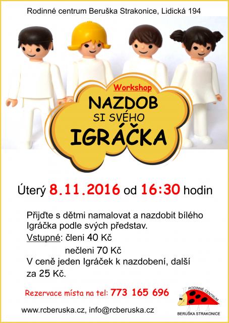 Workshop: Nazdob si svého Igráčka