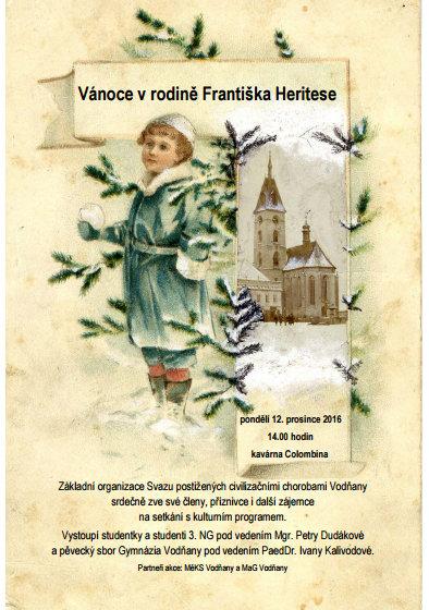 Vánoce v rodině Františka Heritese