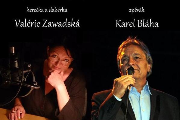 Povánoční posezení s Valérií Zawadskou a Karlem Bláhou