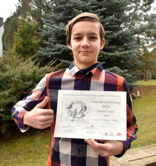 Talent 2016 - Michal Vojtík